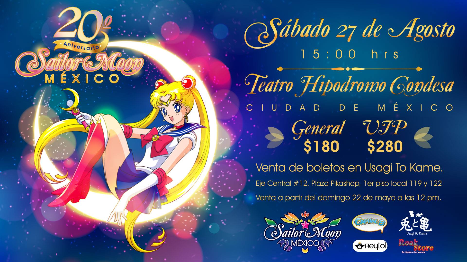 Ago16 - Sailor Moon