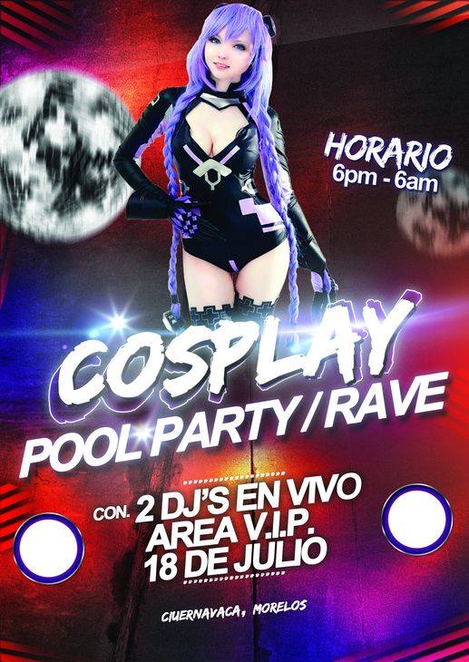 Julio15 - Cosplay Pool Party
