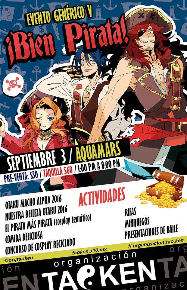 Sept16 - Evento Pirata