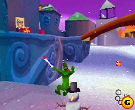 The Grinch Game Psp