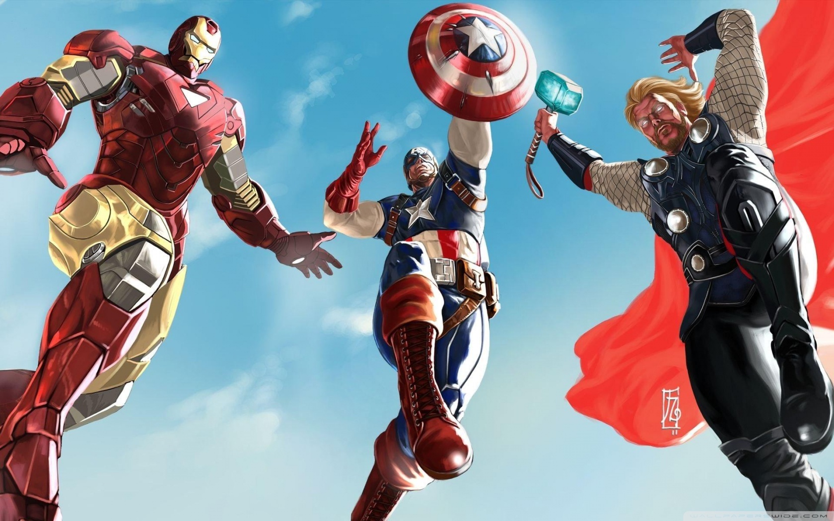 the_avengers__iron_man_captain_america_and_thor_wallpaper-wide