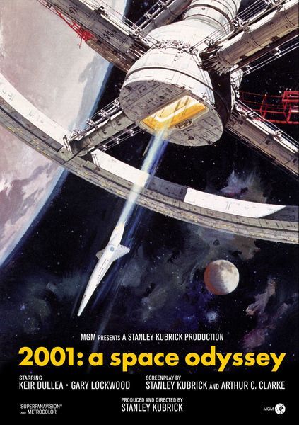 a "2001: A space odyssey" de Stanley Kubrick. 