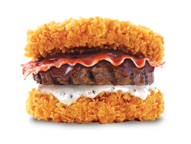 kfc-korea-double-down-with-burger-patty