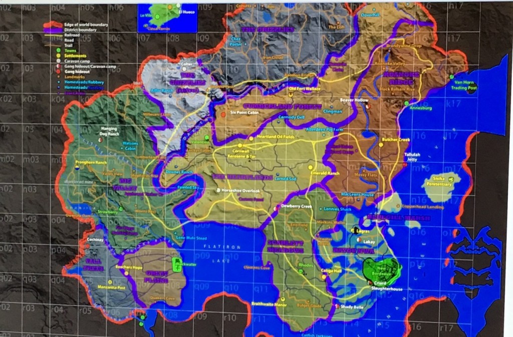Red Dead Redemption 2 Mapa filtrado
