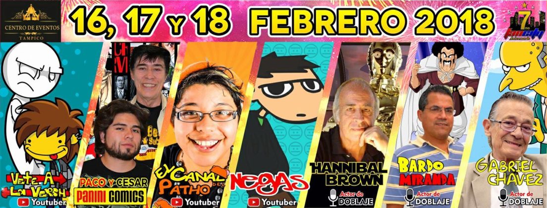 Eventos Frikis, Anime y Convenciones de Febrero 2018 El