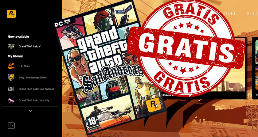 Grand Theft Auto: San Andreas gratis en PC