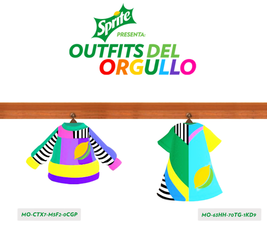 Animal Crossing Outfits del orgullo