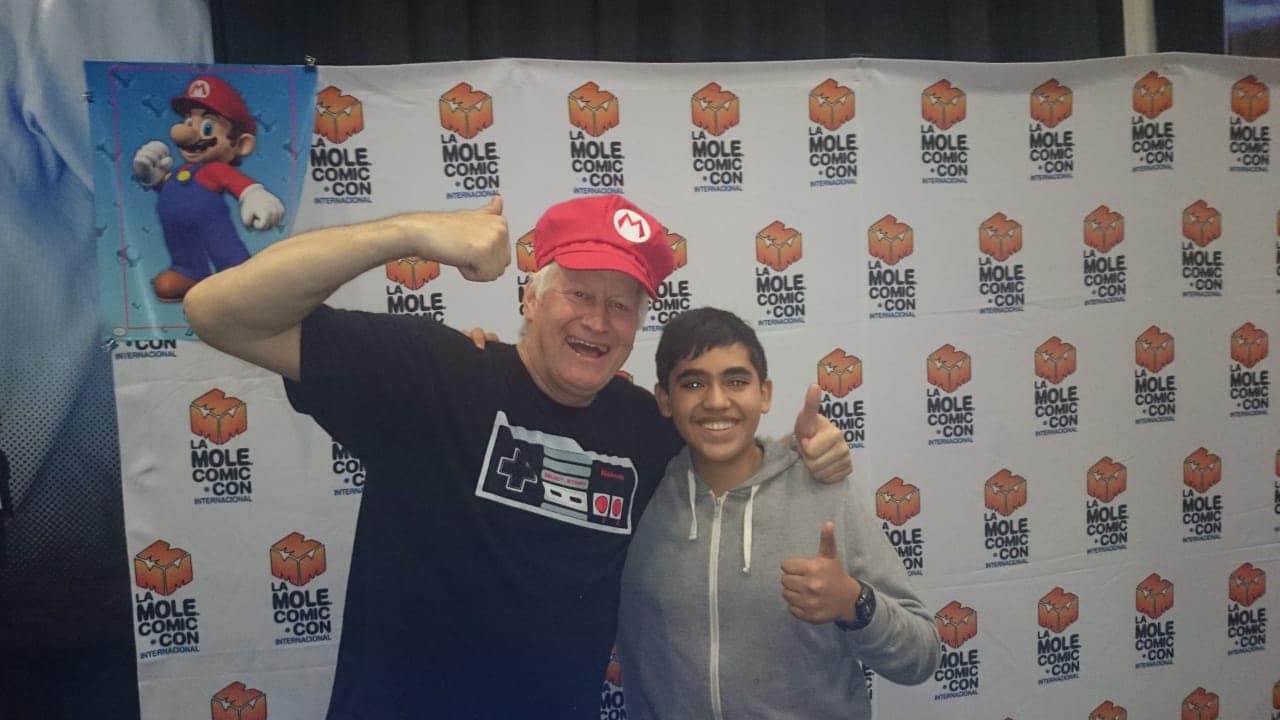 Super Mario 3D All Stars: Charles Martinet y yo.