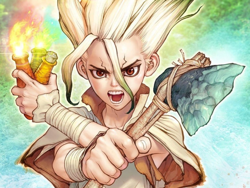 Critica-de-Dr.-Stone-Senku-Tsukasa-3-el-palomitron - El Vortex.com