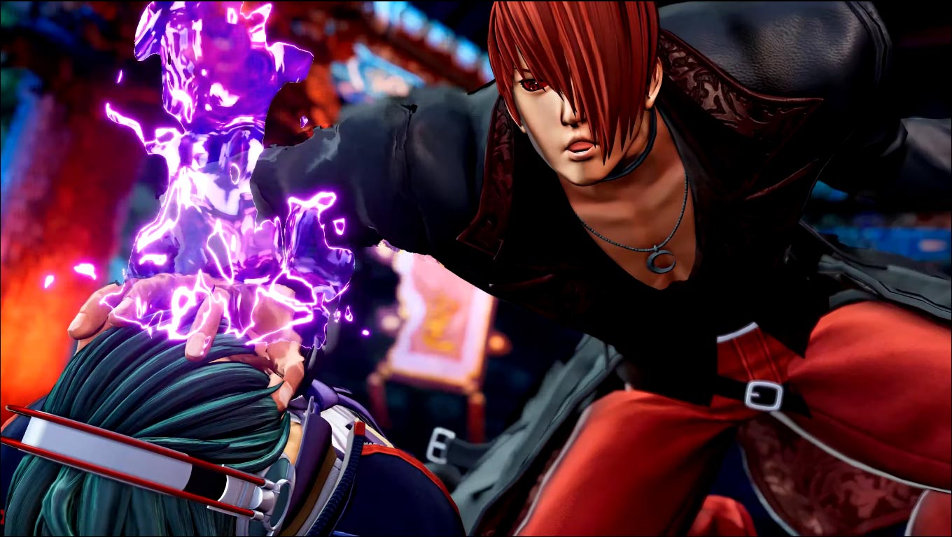 Кинг оф зе тейбл. KOF XV аниме. KOF Team Yagami. Iori Yagami King of Fighters косплей. King of Fighters 15 Gameplay.