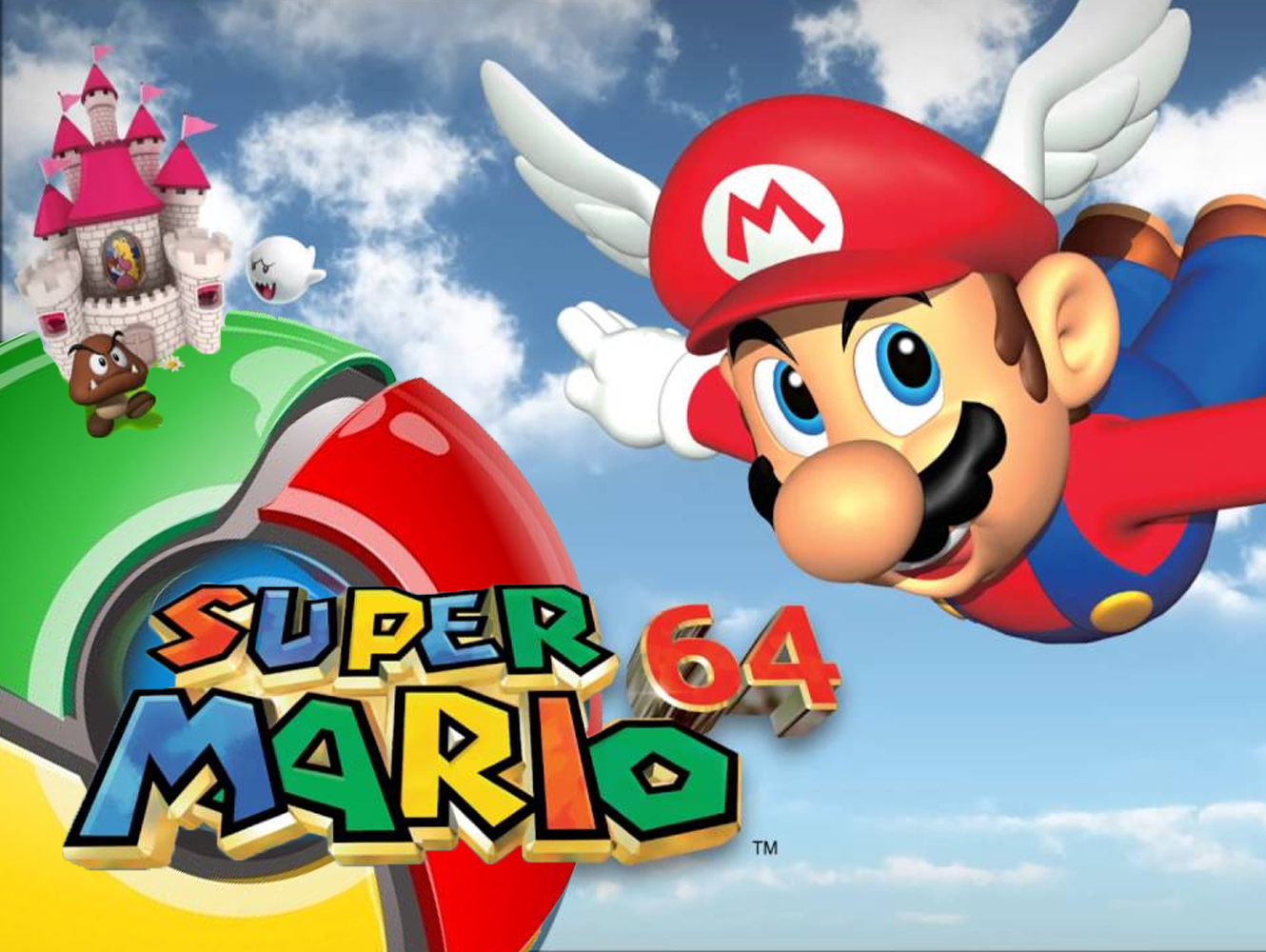 sofá Rayo manzana Juegos Gratis! Disfruta Mario 64 en tu navegador web. - El Vortex.com