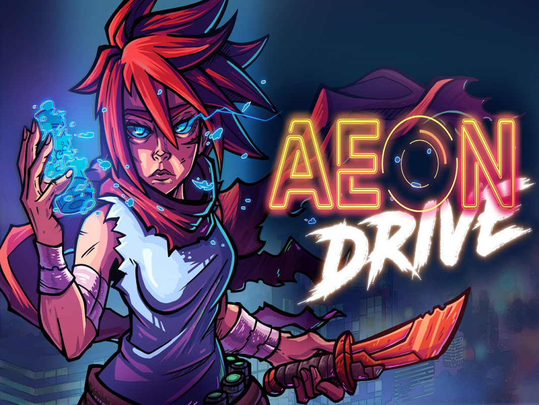 Aeon Drive: una aventura pixelada que te permite jugar con el tiempo y el espacio