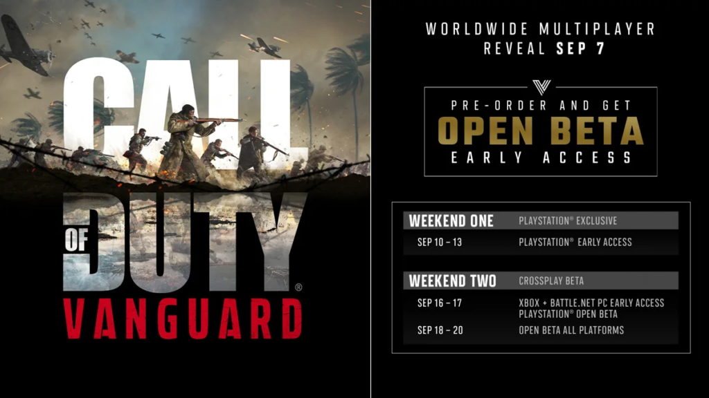 Call of Duty: Vanguard, anunciada la beta de su multijugador