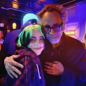 Billie Eilish y Tim Burton