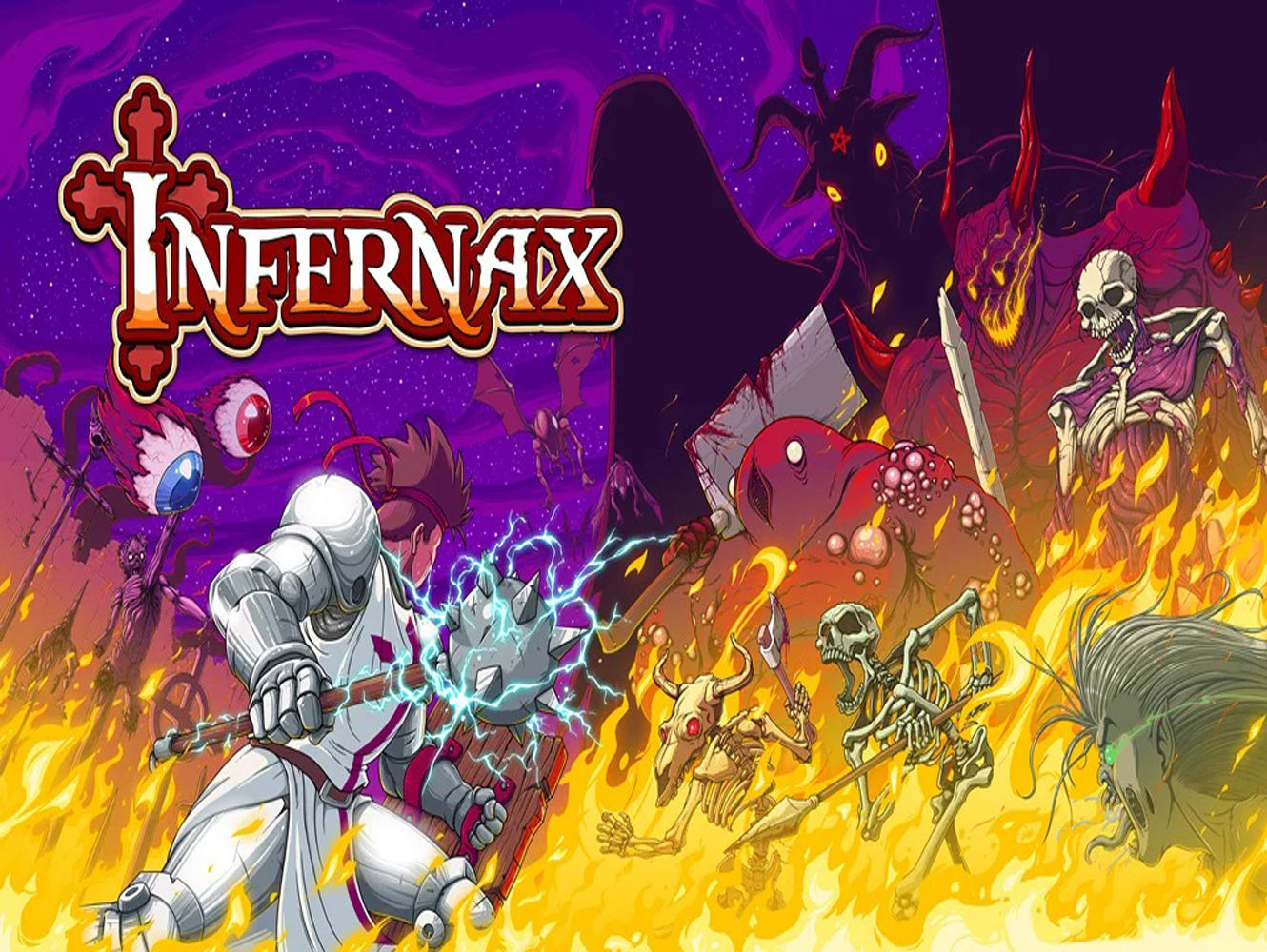 Infernax: una sangrienta aventura de horror en 8 bits