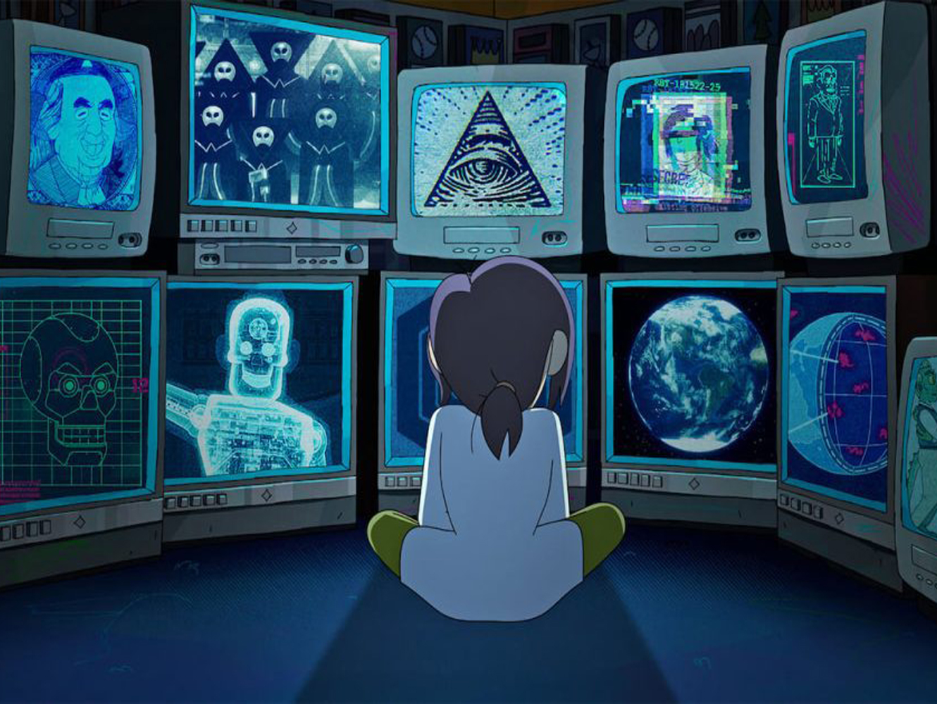 Inside Job: ciencia ficción y conspiraciones en la nueva serie animada de Netflix