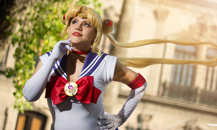Sailor Moon cosplayers