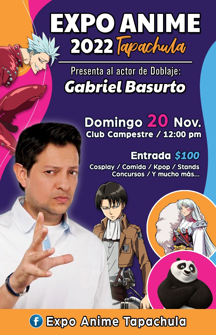 Nov22 Expo Anime Tapachula El Vortex